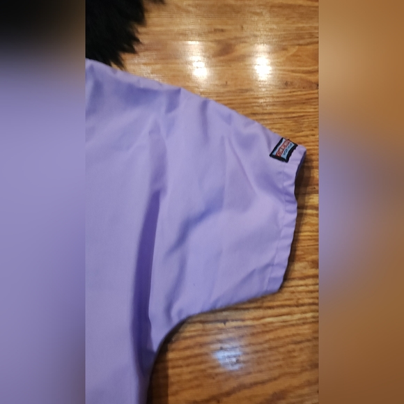 Cherokee Authentic Workwear Purple Scrub Top Size M - Picture 5 of 5